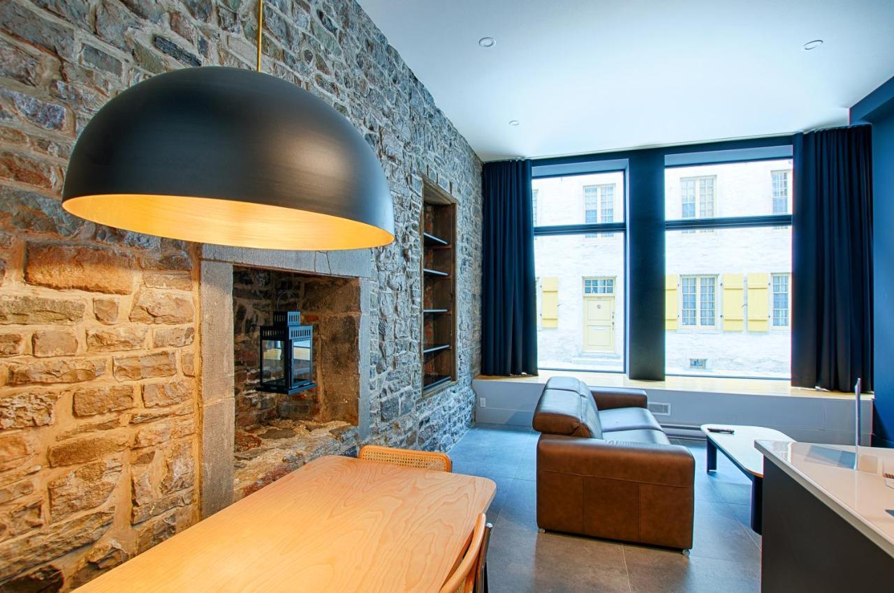 Les Lofts Notre-Dame - Par Les Lofts Vieux-Quebec Apartment Ngoại thất bức ảnh